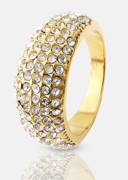 Stella Glimmer Ring - 18k Forgyldt