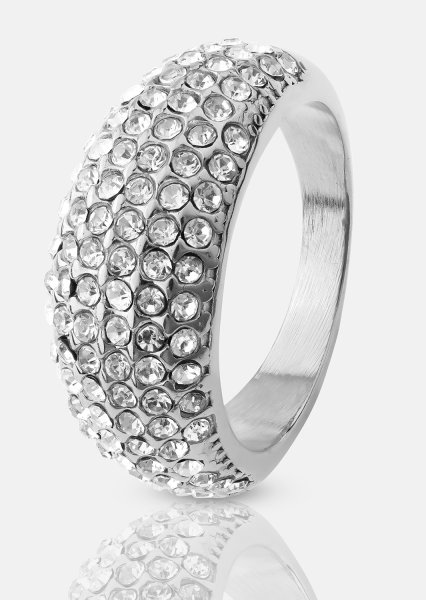 Stella Glimmer Ring - Forsølvet