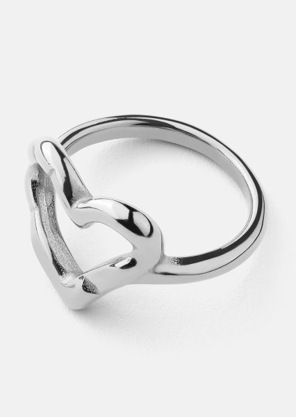 Ring Heartbeat- Forsølvet