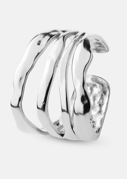 Ring Wave - Forsølvet