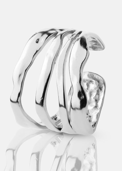 Ring Wave - Forsølvet