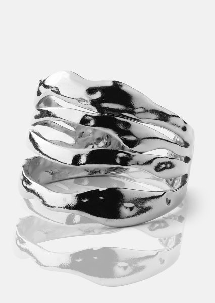 Ring Wave - Forsølvet