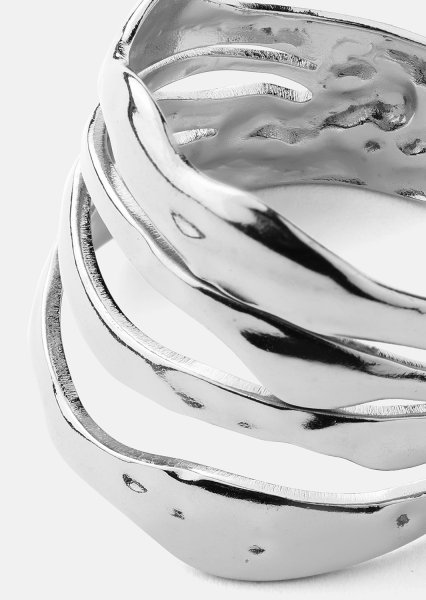 Ring Wave - Forsølvet
