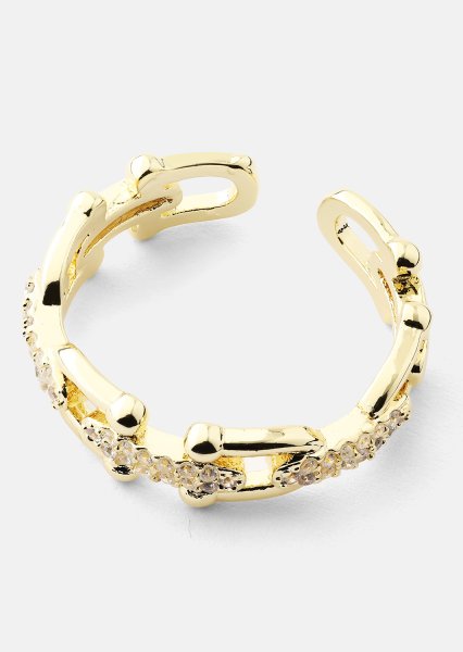 Ring Link Luxe - 18k Forgyldt
