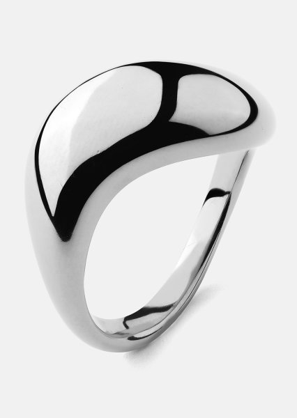 Ring Soft Curve - Forsølvet