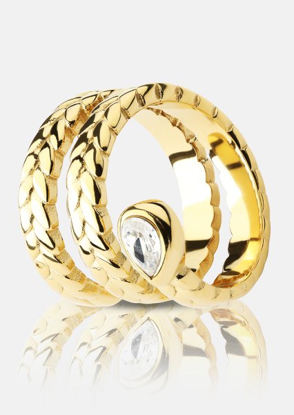 Ring Elira - 18k Gold Plated