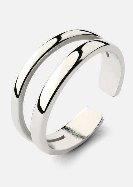 Apertura Ring - Forsølvet