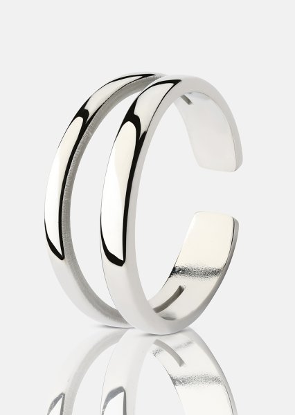 Apertura Ring - Forsølvet