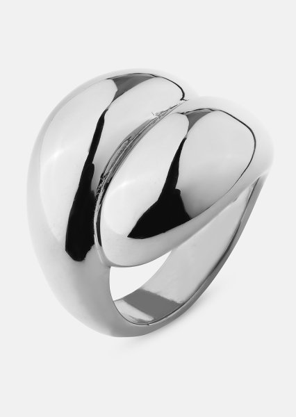 Ring Bold Flow - 18k Forsølvet