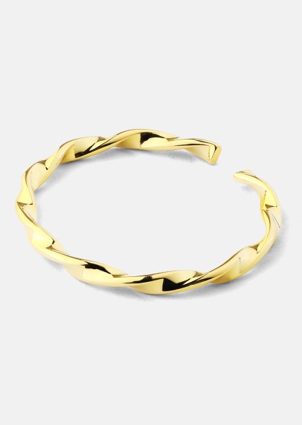 Ring Twist Whisper - 18k Forgyldt