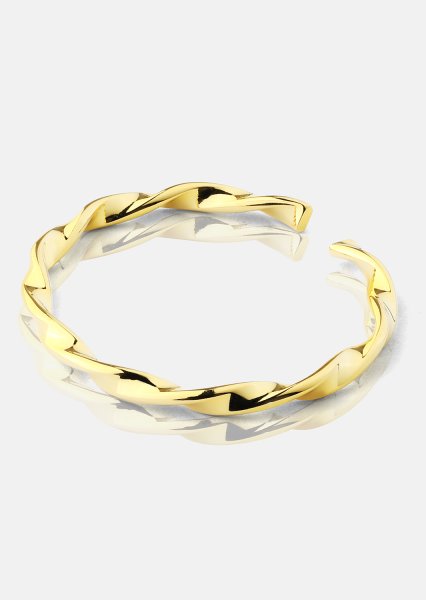 Ring Twist Whisper - 18k Forgyldt