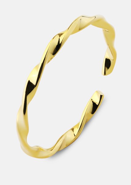 Ring Twist Whisper - 18k Forgyldt