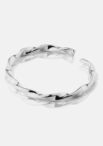 Ring Twist Whisper - Forsølvet