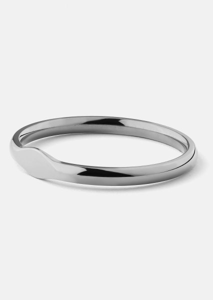 Initial Ring – Forsølvet