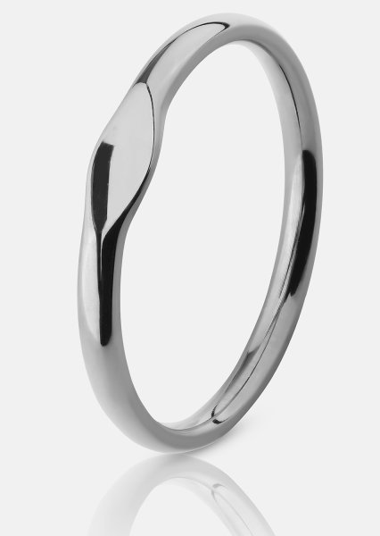 Initial Ring – Forsølvet