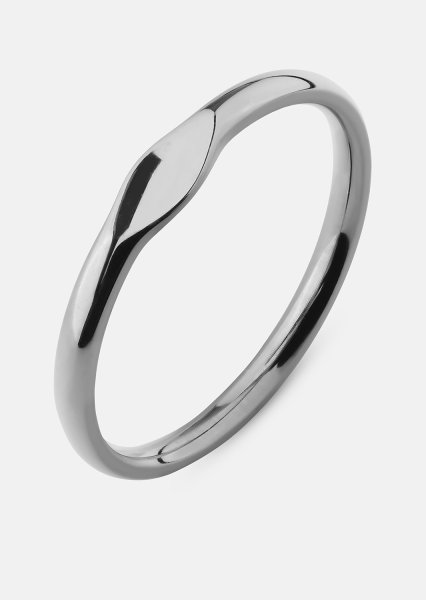 Initial Ring – Forsølvet