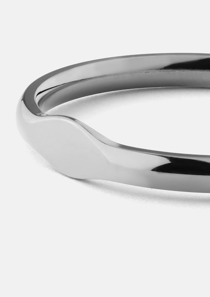 Initial Ring – Forsølvet
