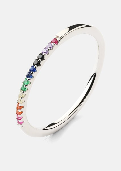 Ring Prism - Silver Plated