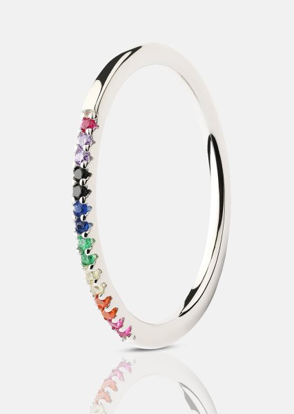 Ring Prism - Silver Plated