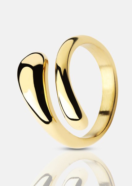 Ring - 18K Forgyldt