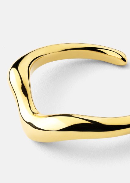 Ring Flow - 18k guldbelagt