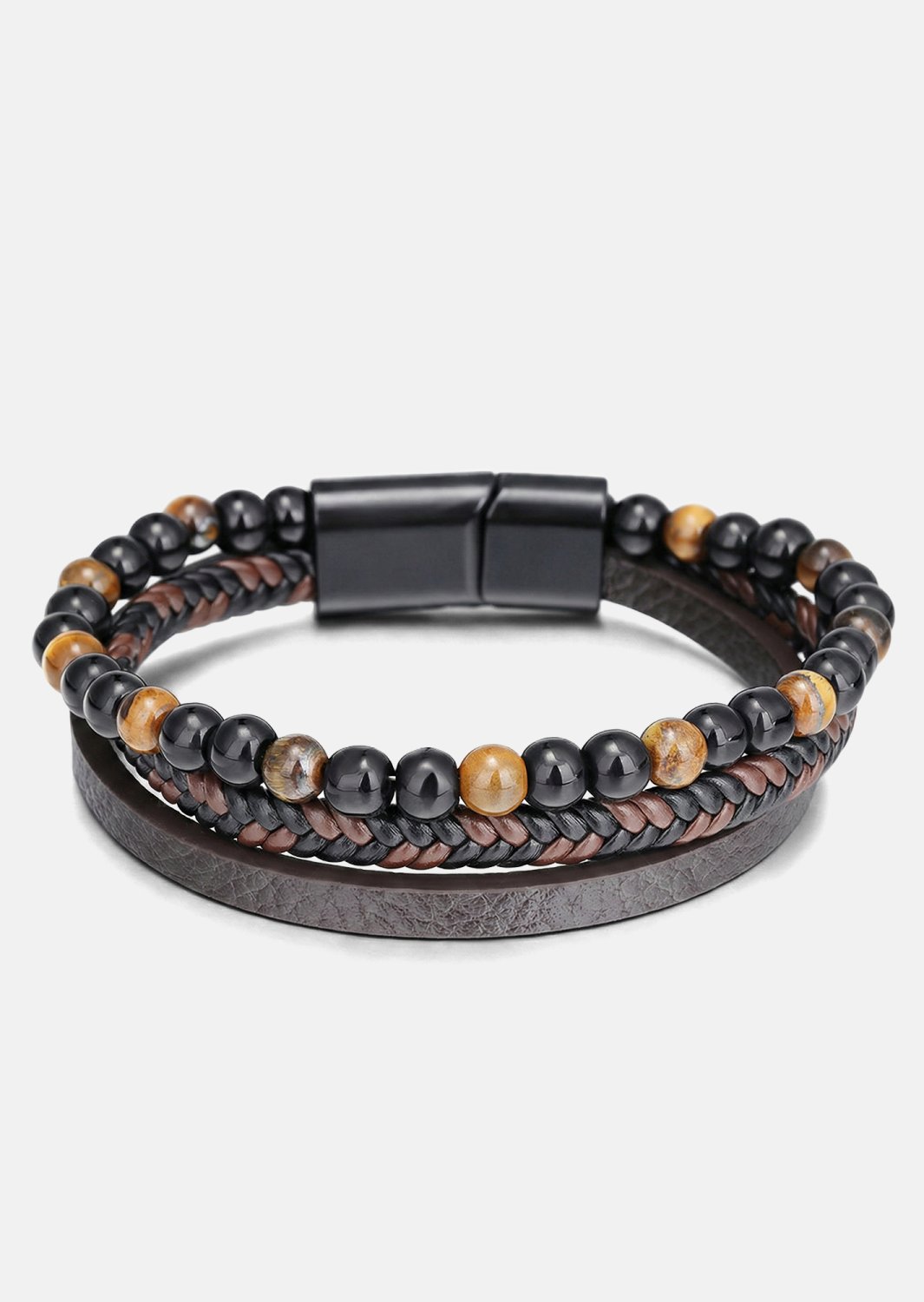 Læderarmbånd Raven Bond