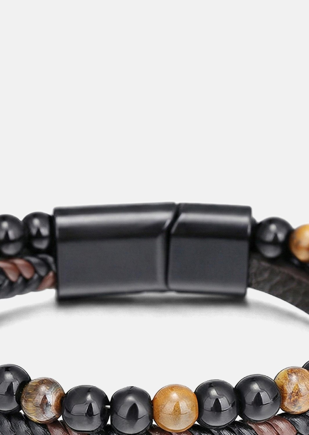 Læderarmbånd Raven Bond