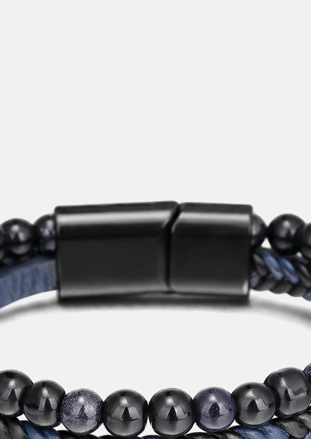 Læderarmbånd Cobalt Stride