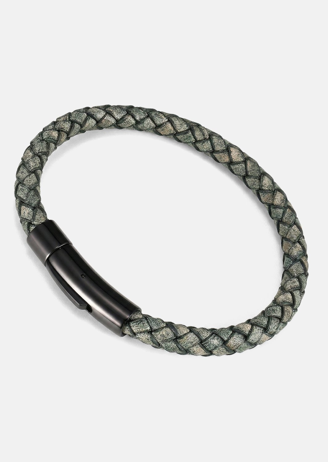 Læderarmbånd Talon Weave