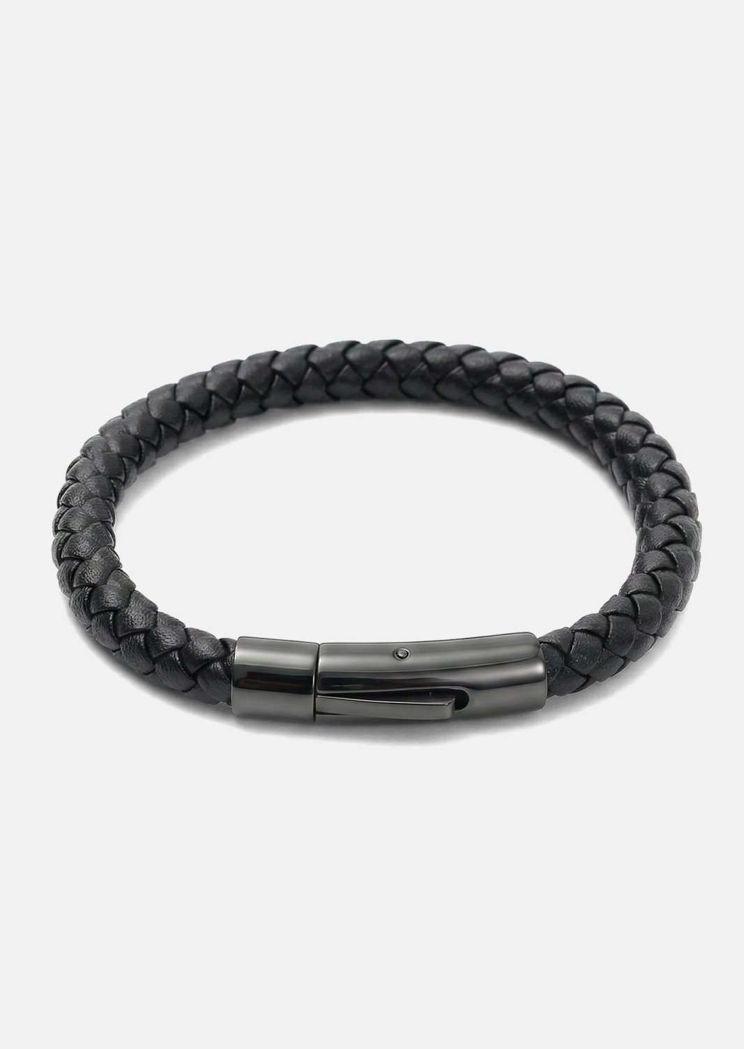 Læderarmbånd Noble Weave