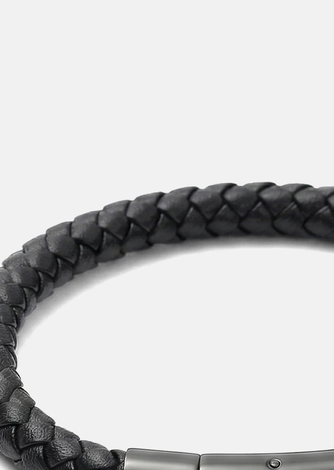 Læderarmbånd Noble Weave