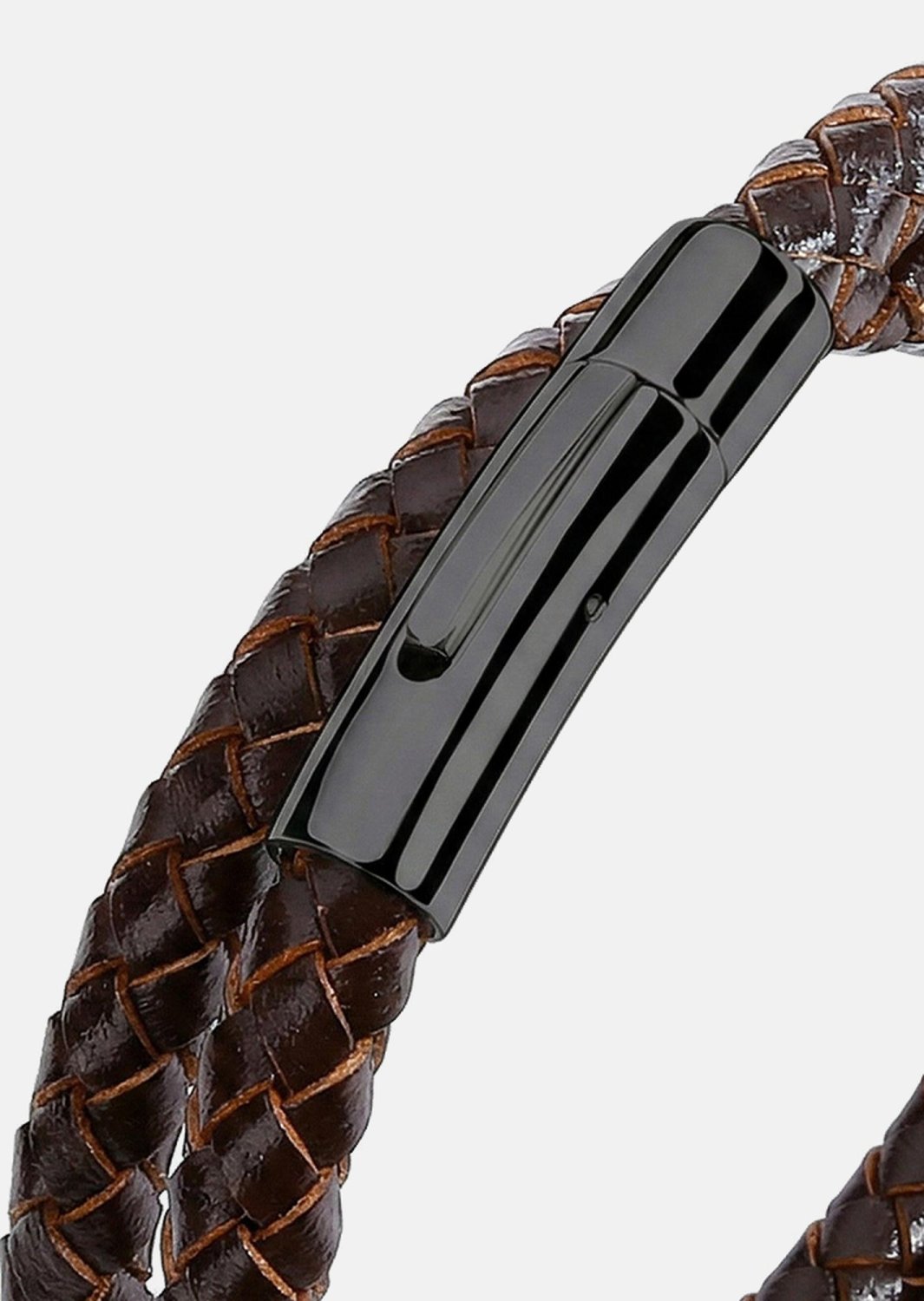Læderarmbånd Vigor Weave