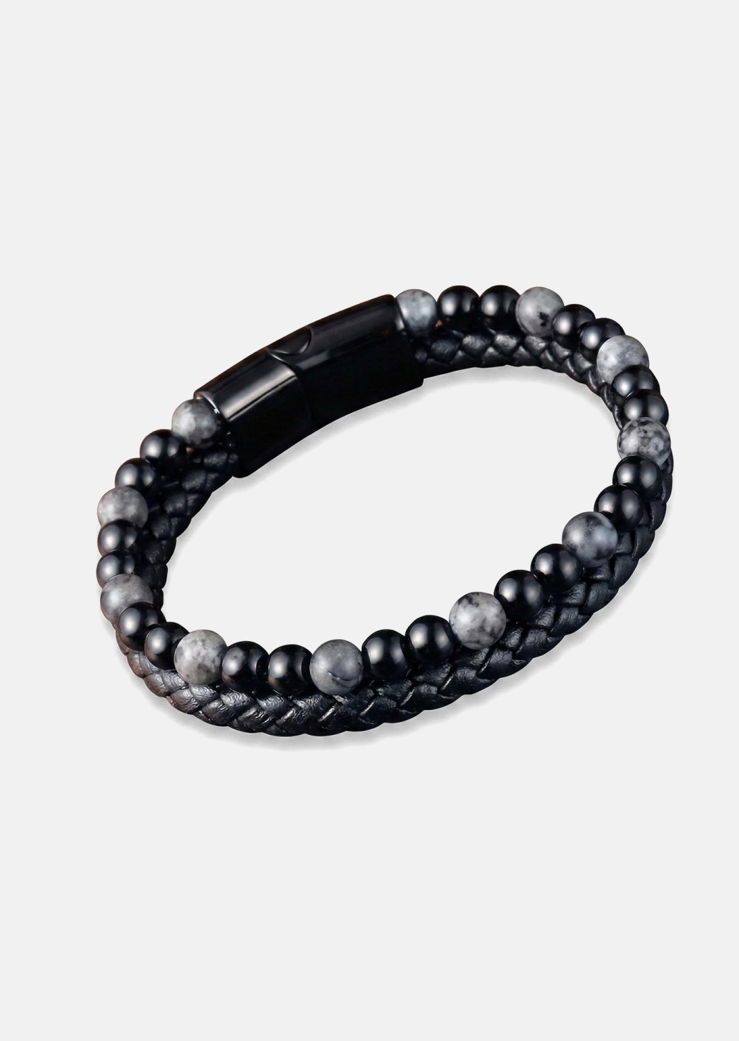 Læderarmbånd Ebon Veil