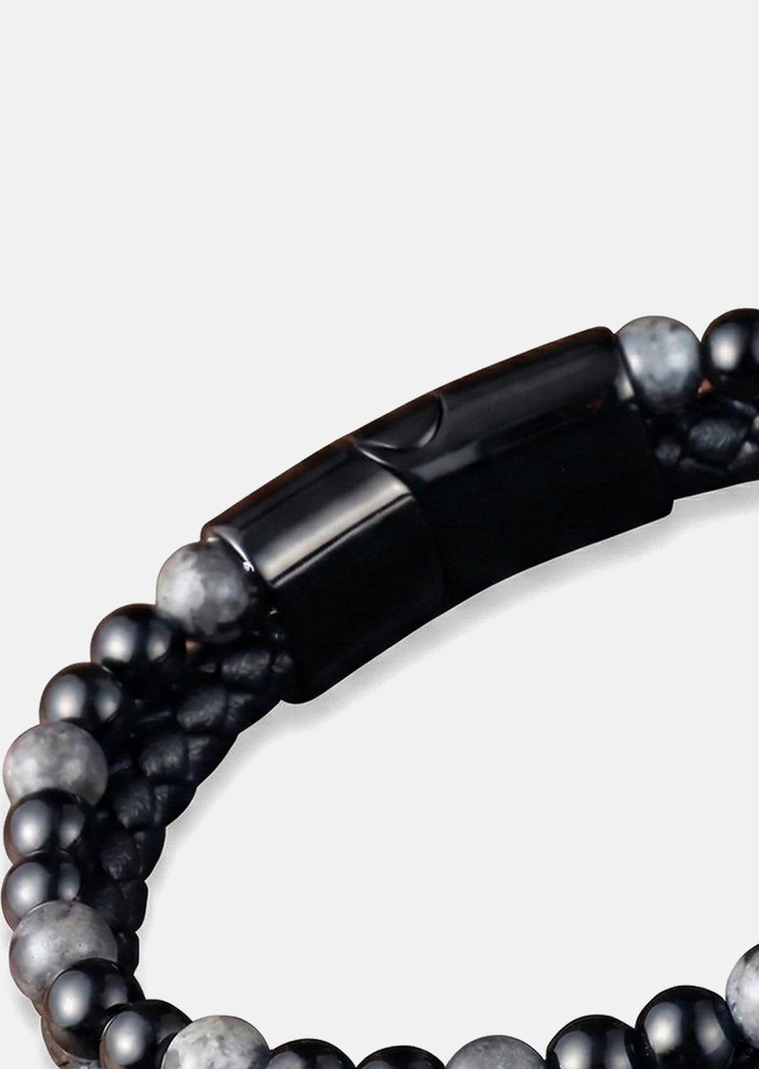 Læderarmbånd Ebon Veil