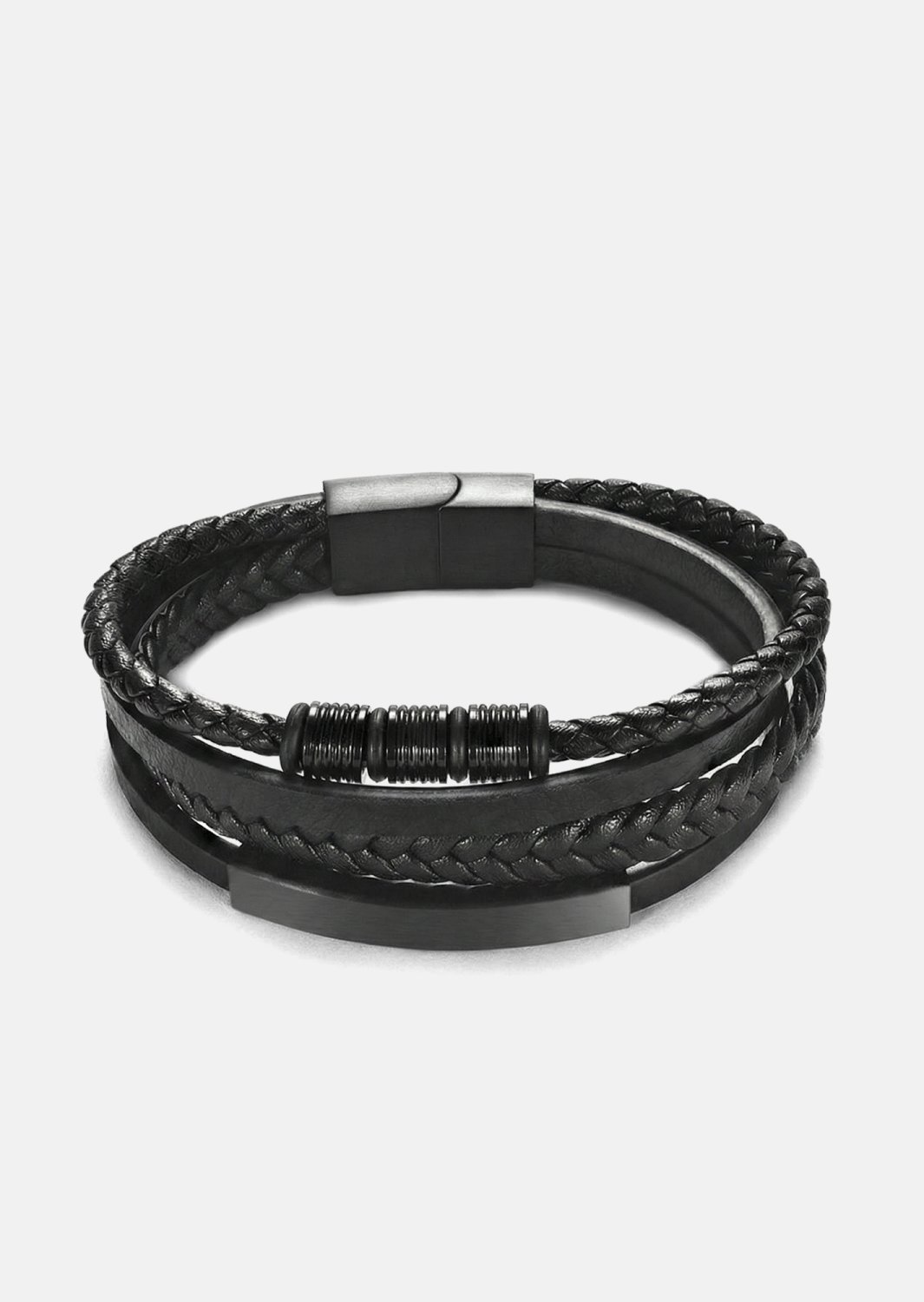 Læderarmbånd Noble Forge