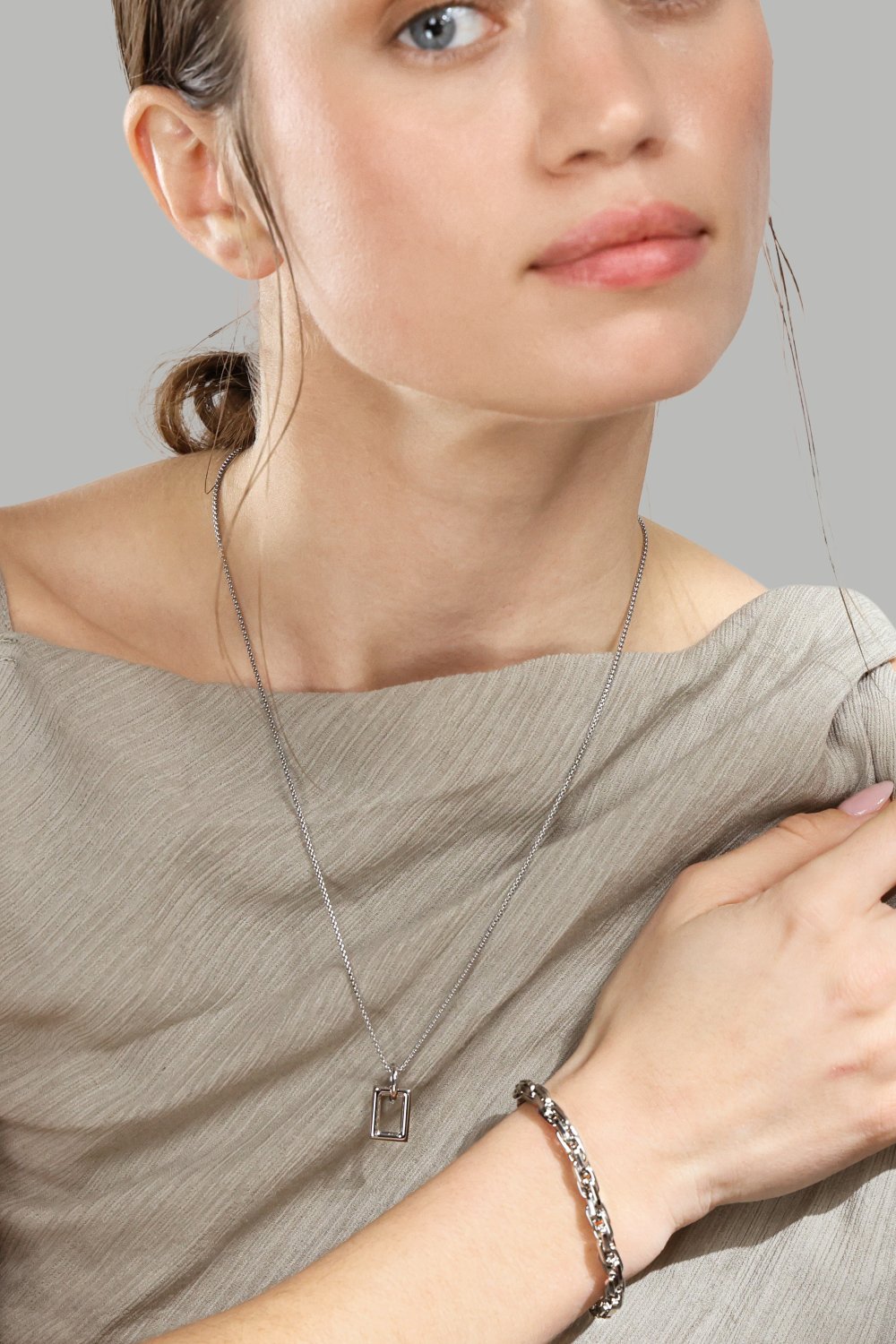 Armbånd Bold Chain – Forsølvet