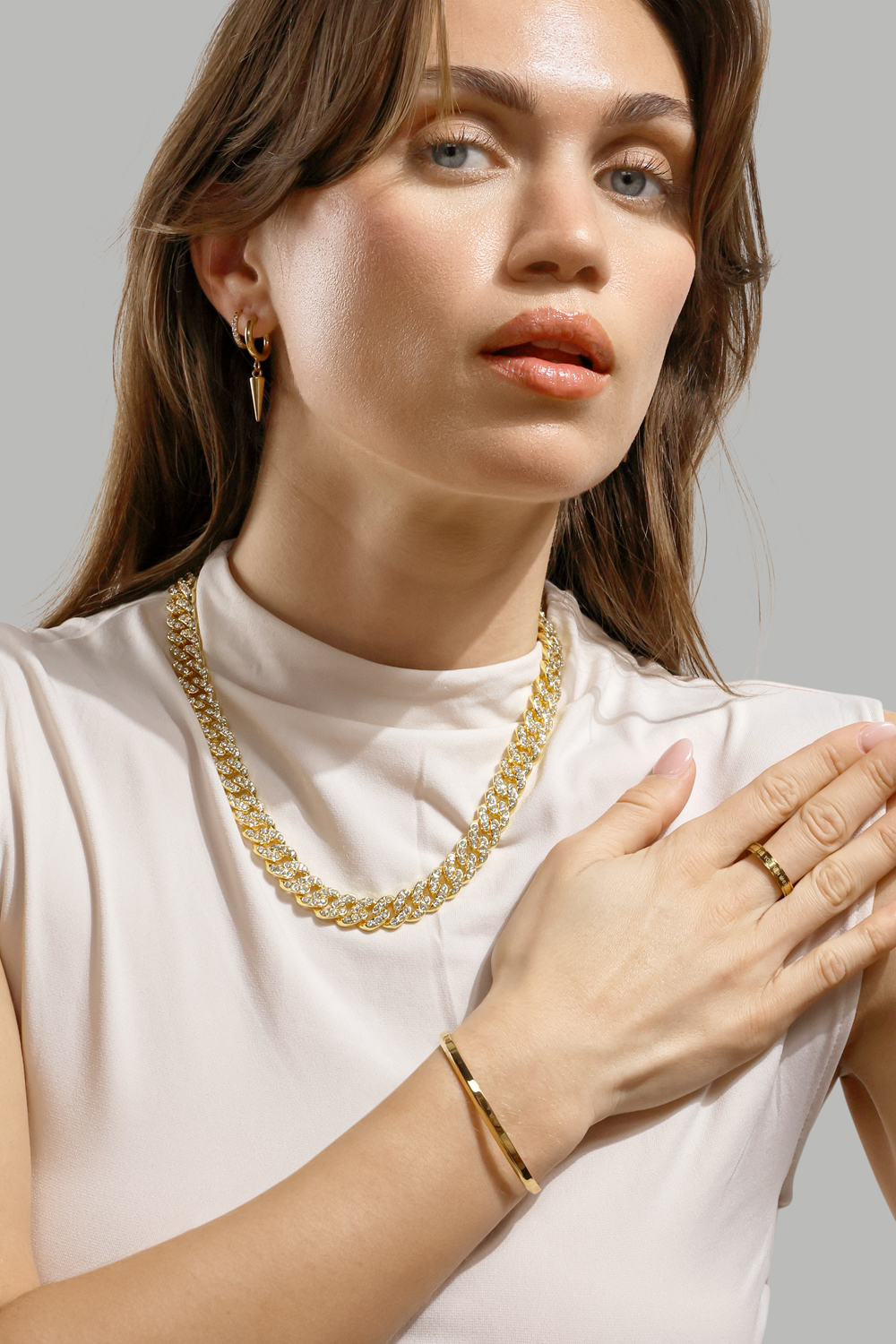 Armbånd Whisper – 18k Forgyldt