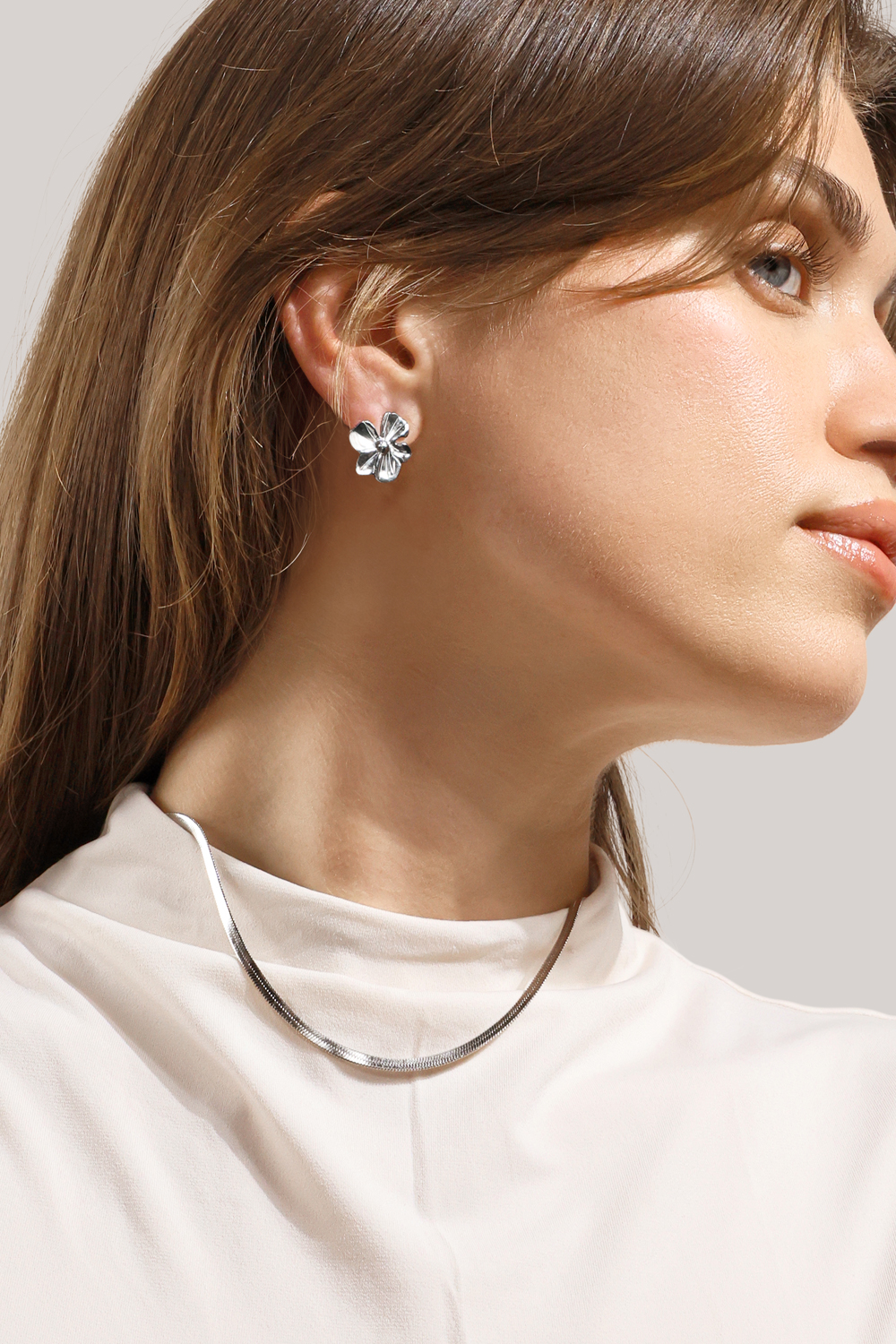 Florabella Øreringe - Silver Plated