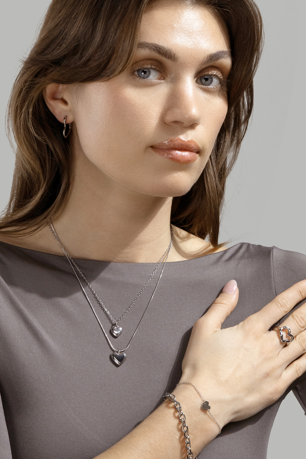 Armbånd Solid – Silver Plated