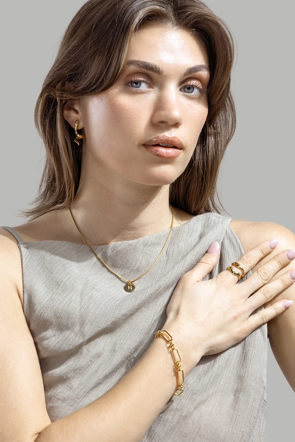 Ring Vira - 18k guldbelagt