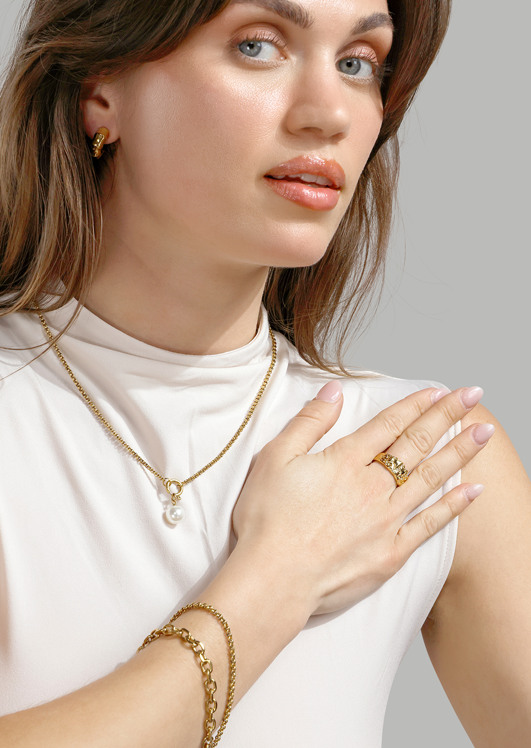 Eterna Ring - 18k Forgyldt