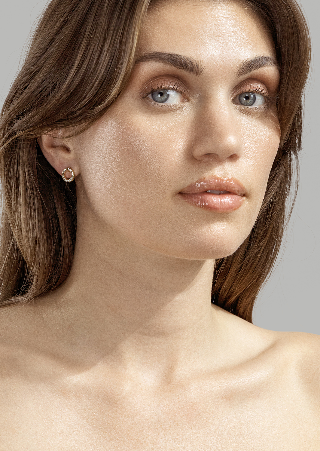 Lumina Ørering - 18k Forgyldt