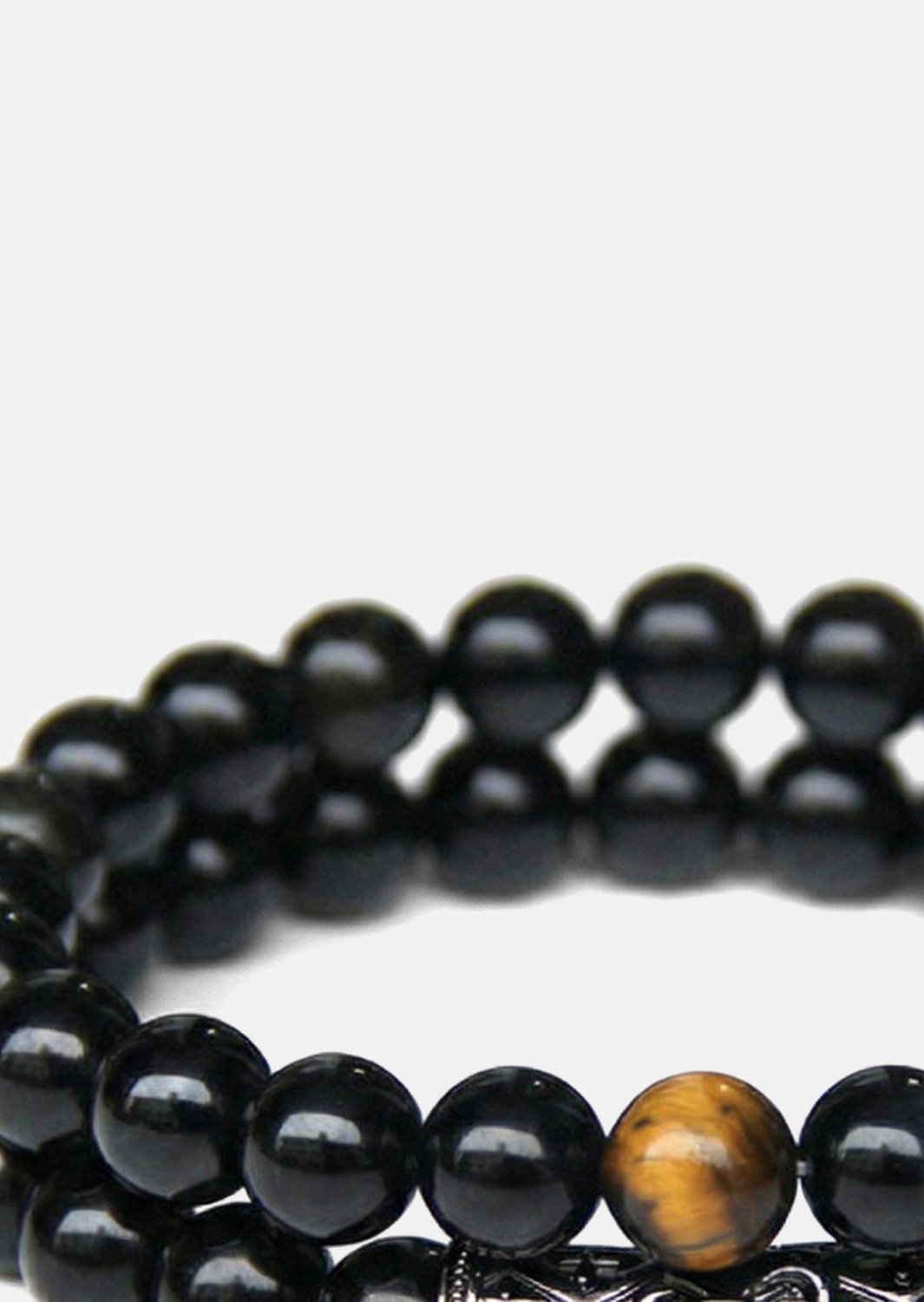 Perlearmbånd Onyx Valor