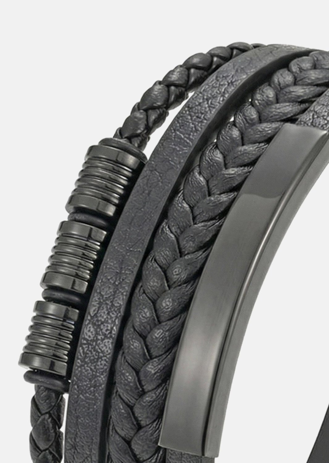 Læderarmbånd Iron Vow