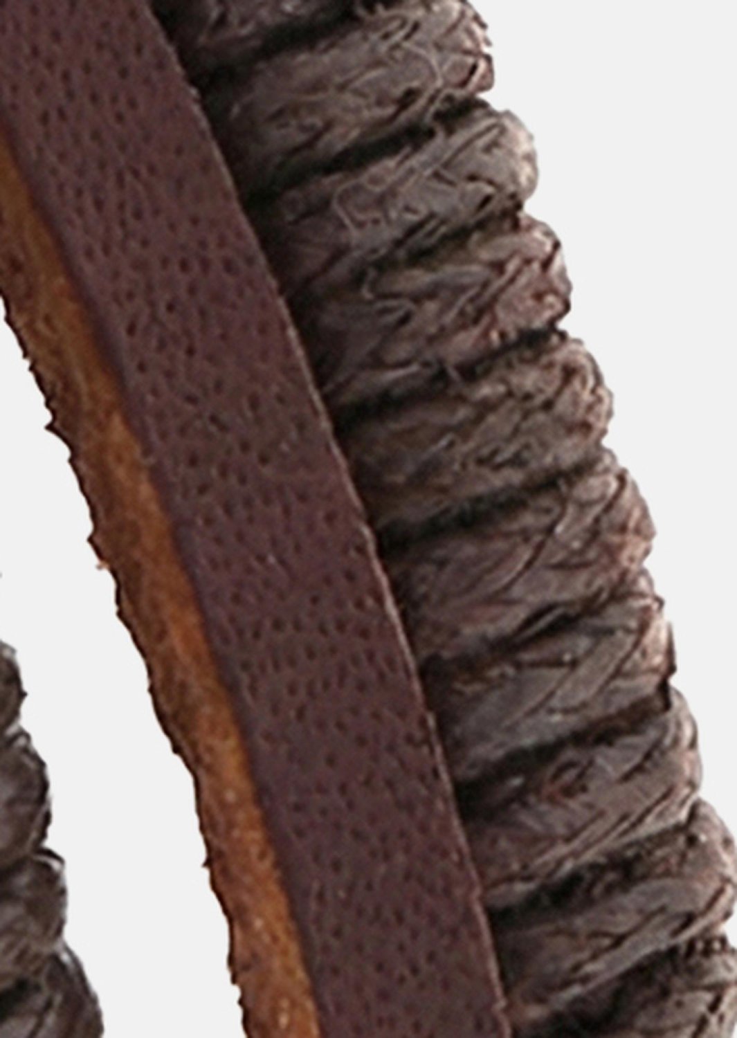 Læderarmbånd Echelon Weave