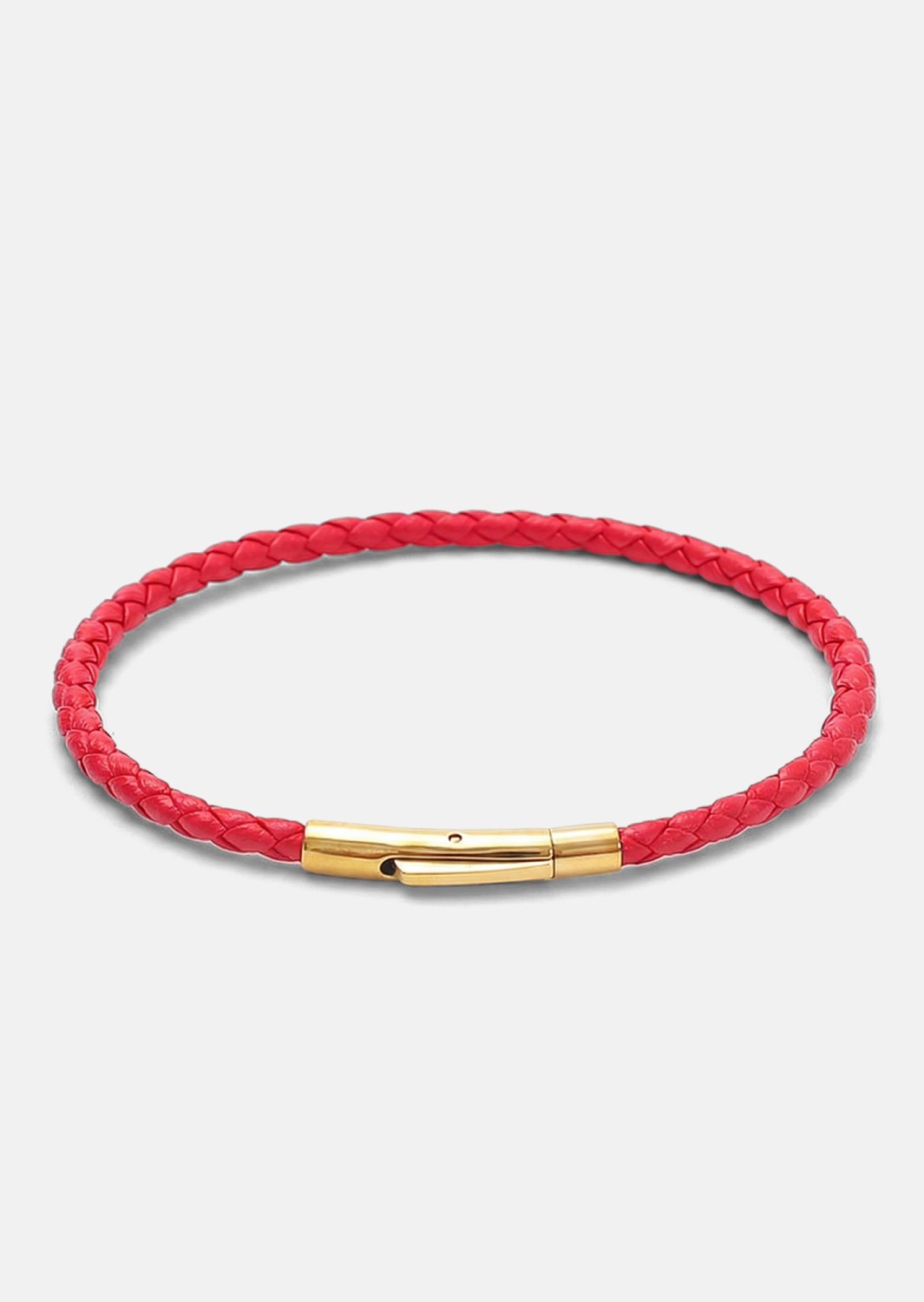 Læderarmbånd Crimson Cadenza