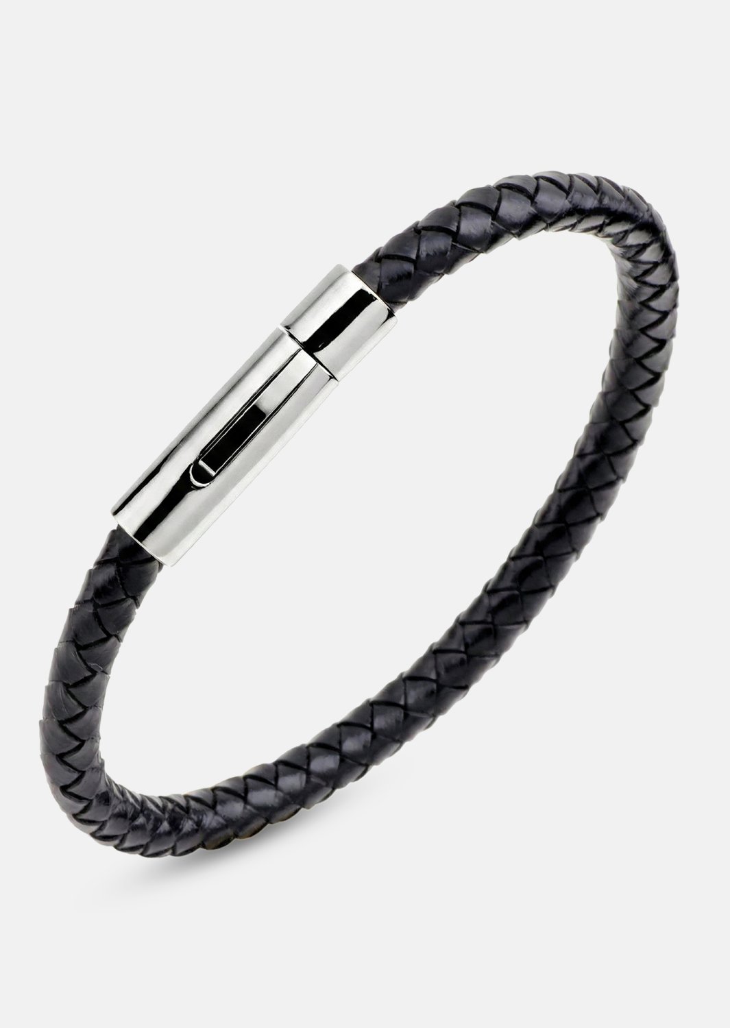 Læderarmbånd Mystic Weave