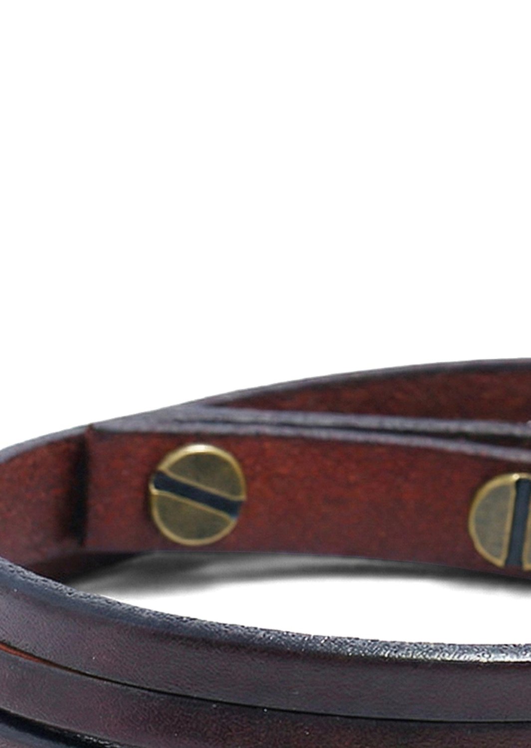 Læderarmbånd Rugged Stride