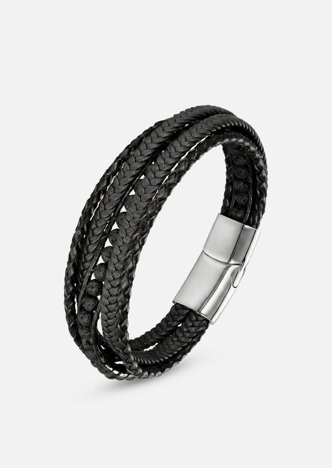 Læderarmbånd Raven Stride