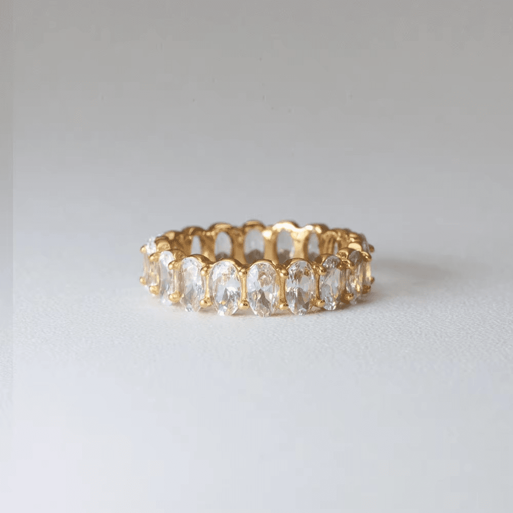 Ring Pearl Scylla - 18k Forgyldt